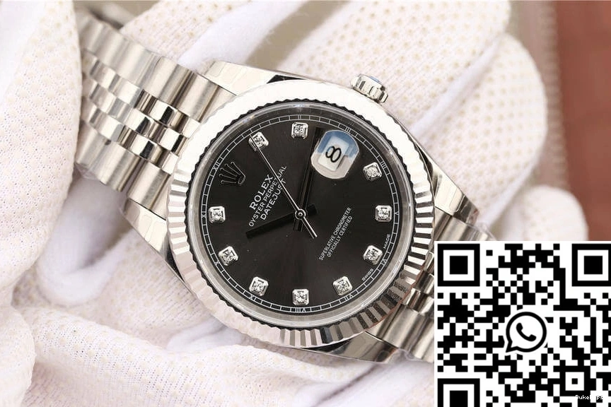M126334-0006 EW Grey Datejust Rolex Dial Factory 0718